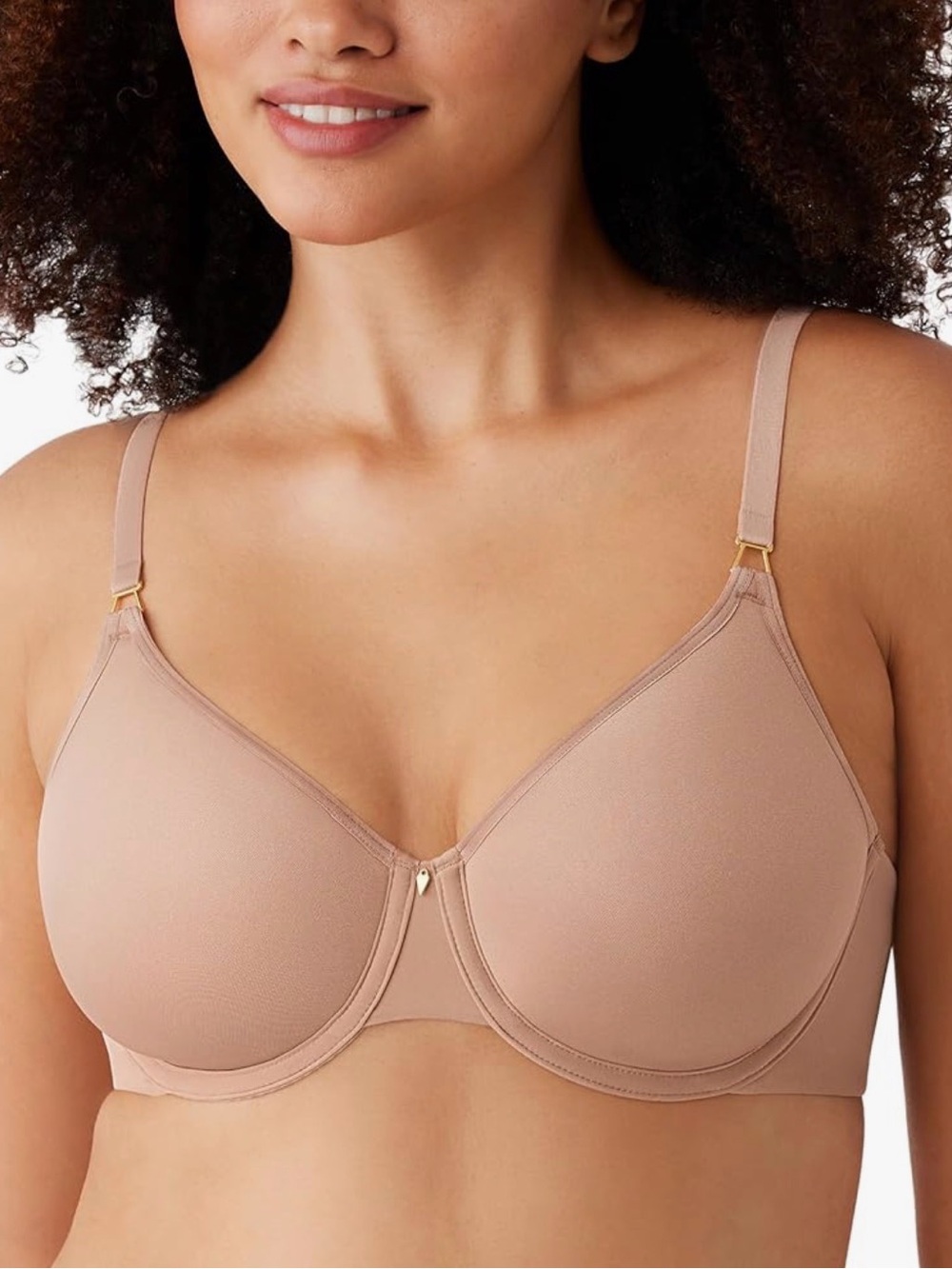 EUC Wacoal Simply Done Underwire T-Shirt Bra in Nude, Size 34DD